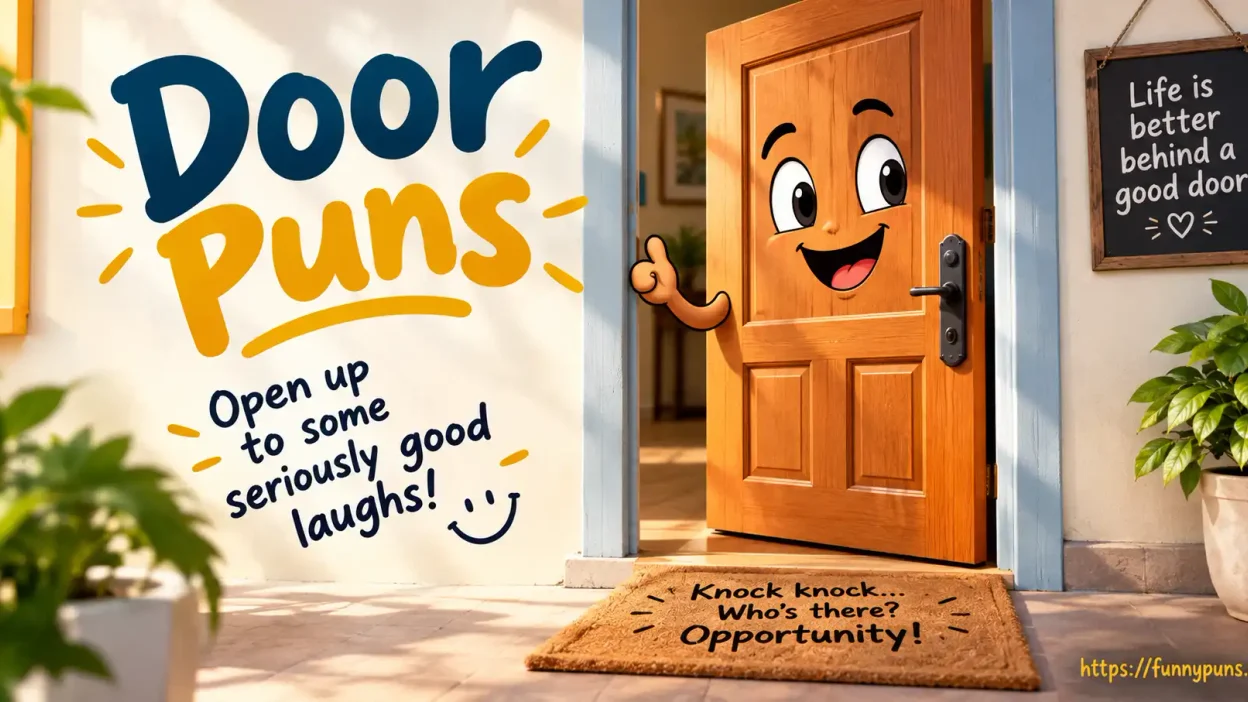 door puns