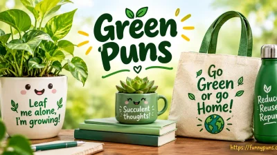 green puns