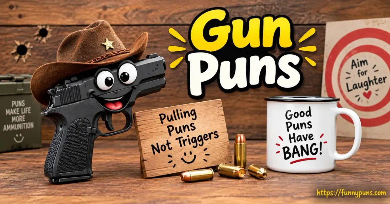 gun puns