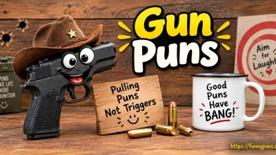 gun puns