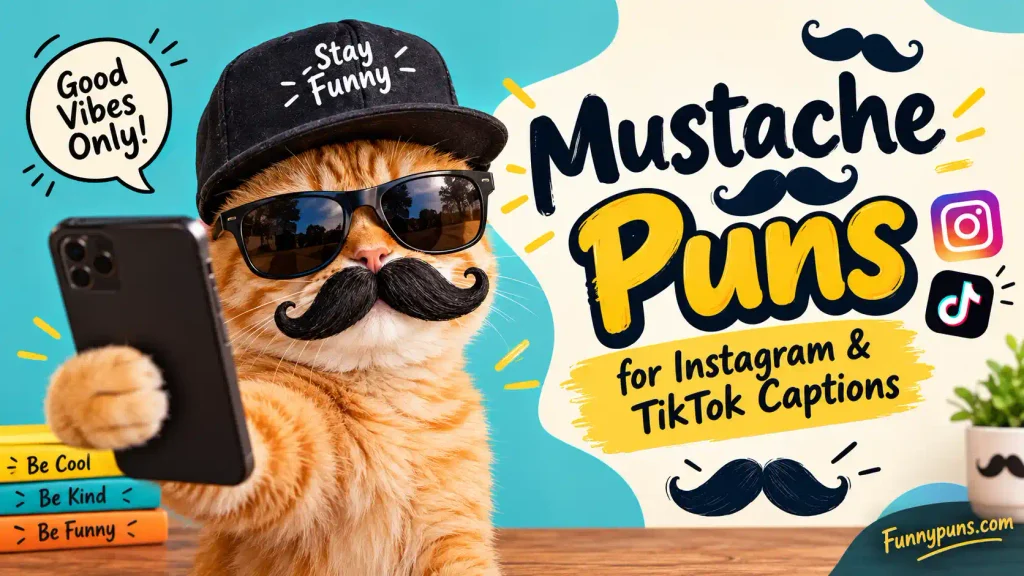mustache puns