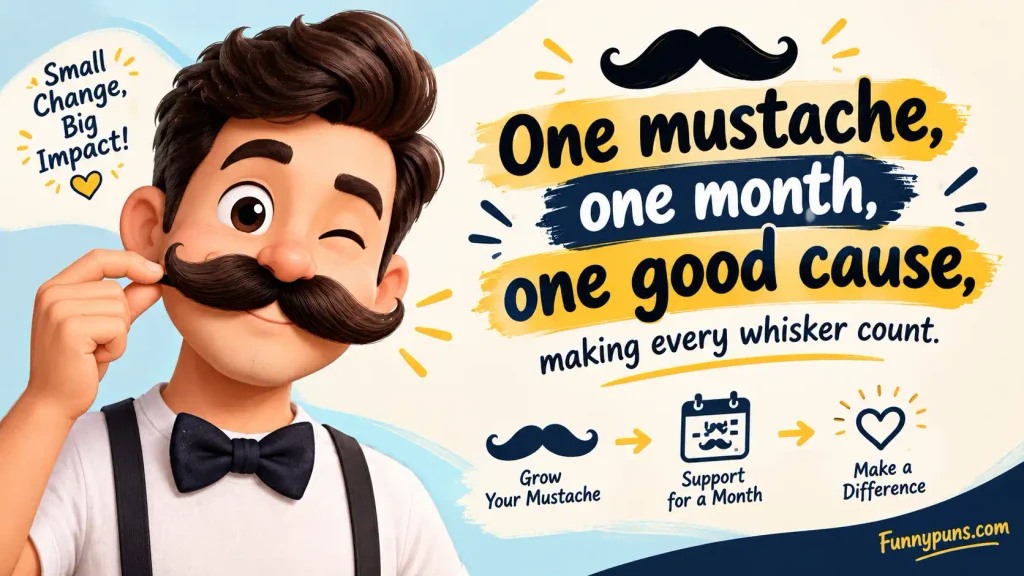 mustache puns