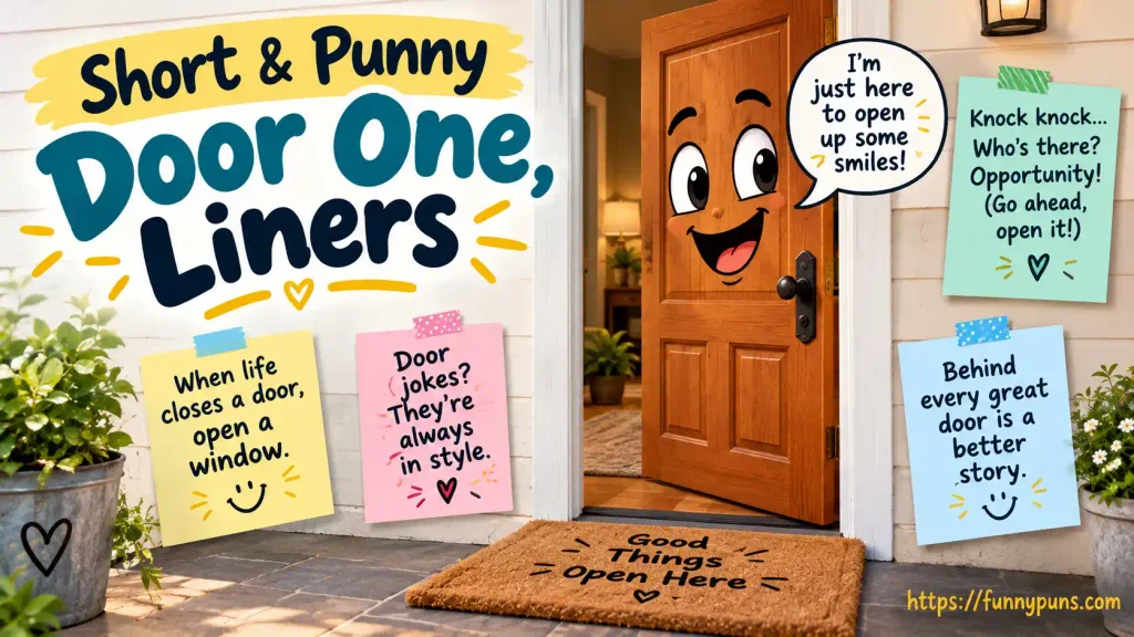 door puns