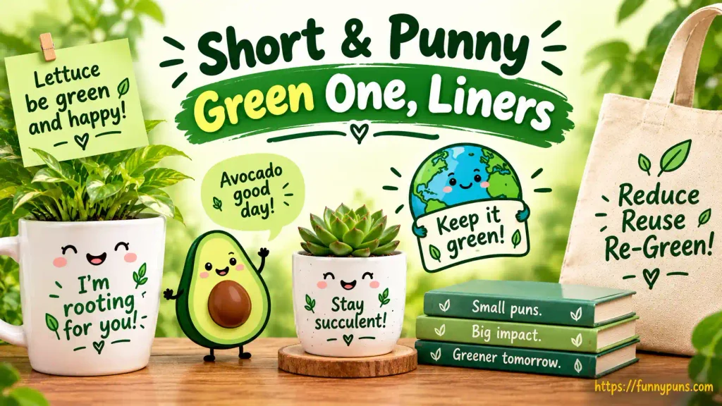 green puns