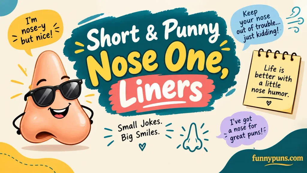 nose puns