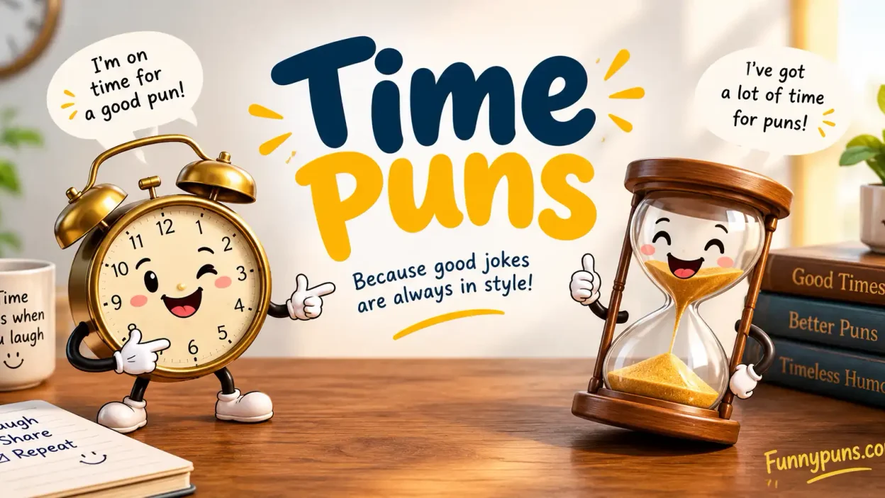time puns