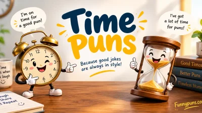 time puns